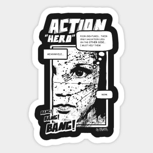 Action "Hero" Sticker